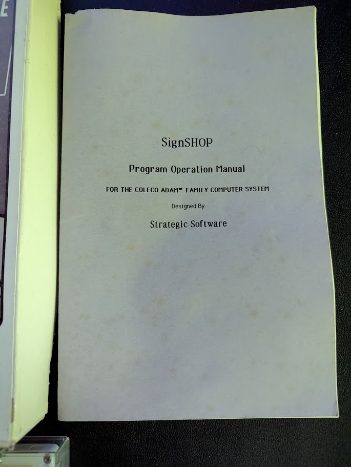 Sign Shop (Strategic Software)